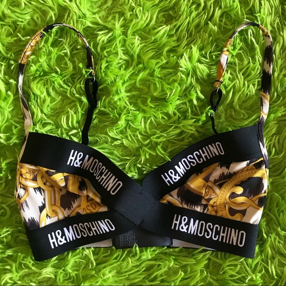 Moschino Other - H&M X Moschino Soft-cup Microfiber Bra